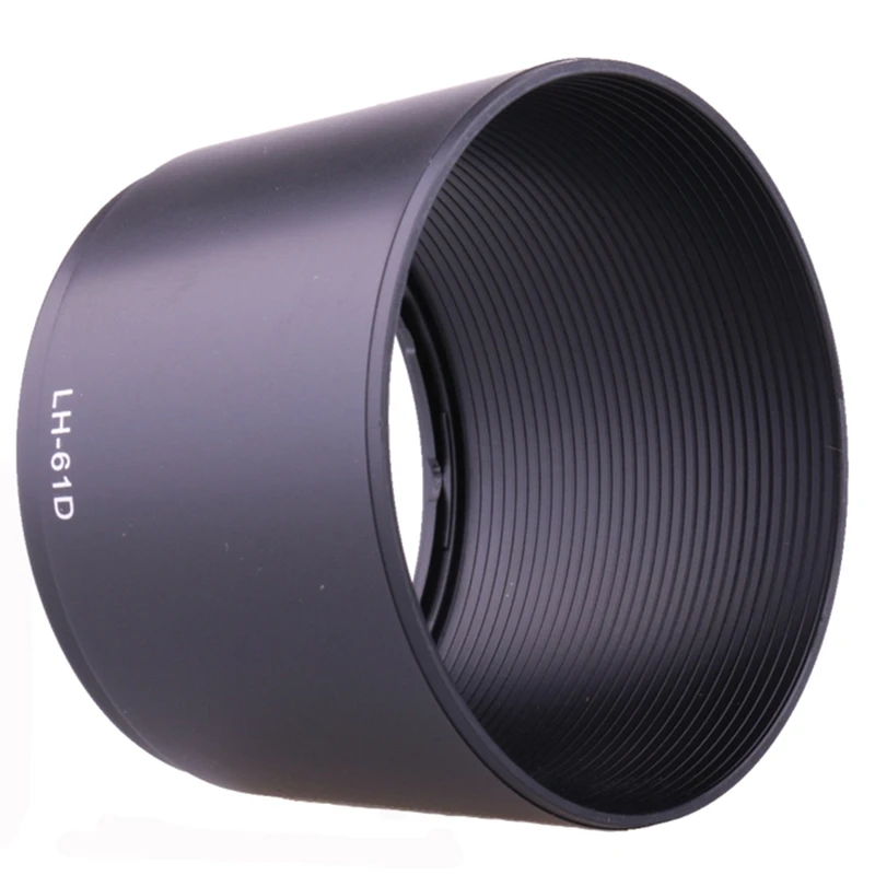 LH61D Reversible Bayonet Mount Camera Lens Hood Protector LH-61D 58Mm For Olympus 40-150Mm