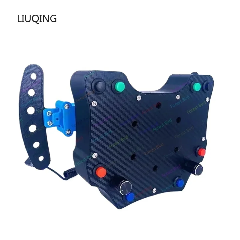 

Button Box Central Console for Racing Hub Steering Wheel Instrument For Paddle Shift Simulator Racing Game