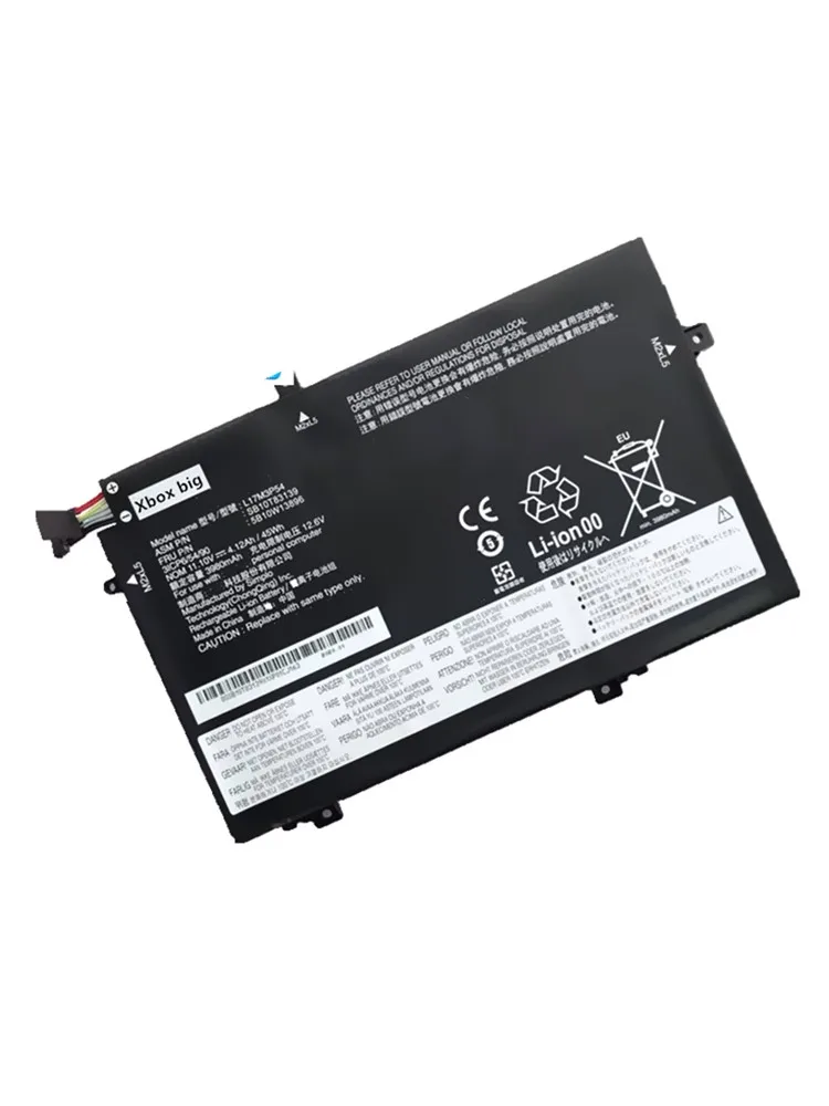 Imagem -04 - Nova Bateria para Lenovo Thinkpad L480 L17c3p52 L580 L17m3p53 L17m3p54 Sb10k97611 Sb10k97612 01av464 01av465 01av466