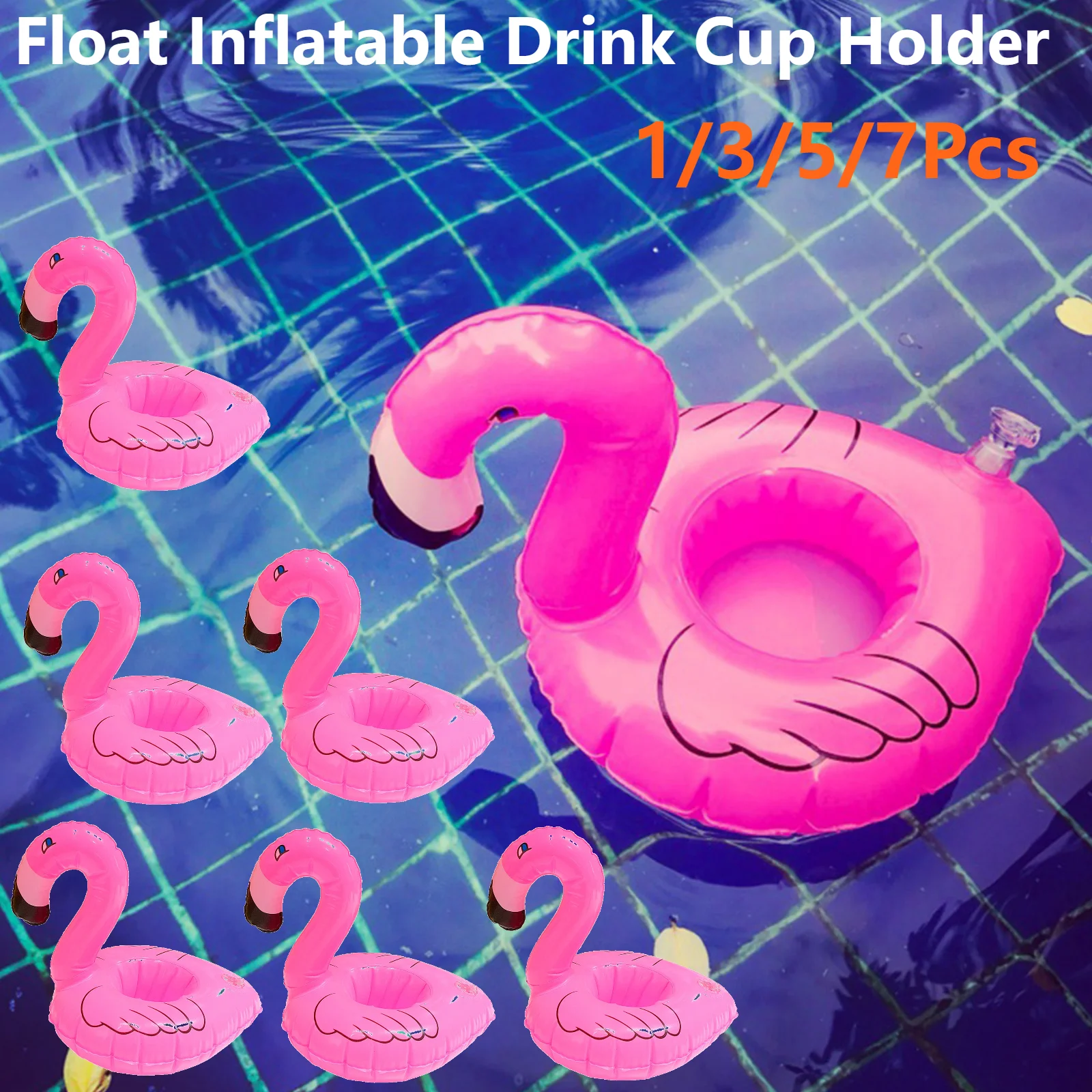 

Надувной держатель для напитков из ПВХ (7-1 шт.) для вечеринок, устойчивый на воде, для пляжа, бассейна, тематических мероприятий, декора