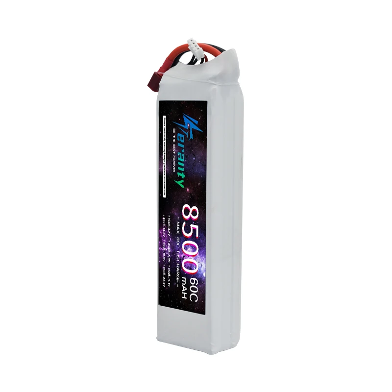 TERANTÍA 8500 MAH 3S batería Lipo para coche RC Drone cuadrirotor barco 60C 11,1 V batería T XT60 XT90 prise