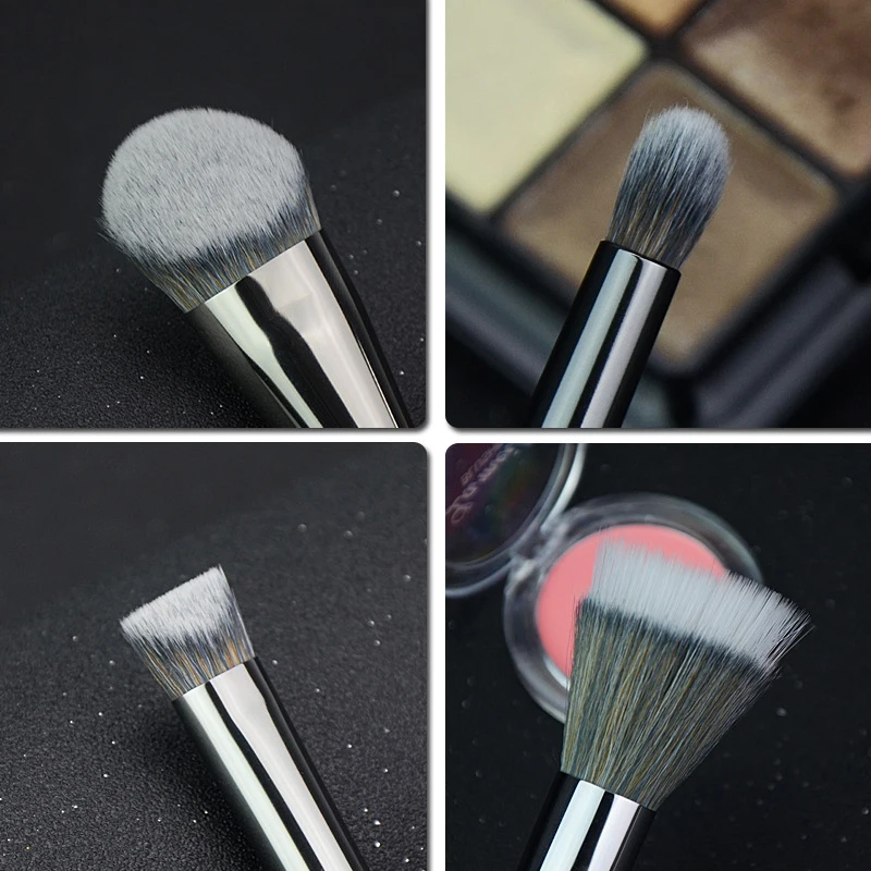 Pinceaux de maquillage professionnels pour le visage, outil de beauté cosmétique, fond de teint, contour, correcteur, brosse pour les yeux, haute qualité, 1 pièce