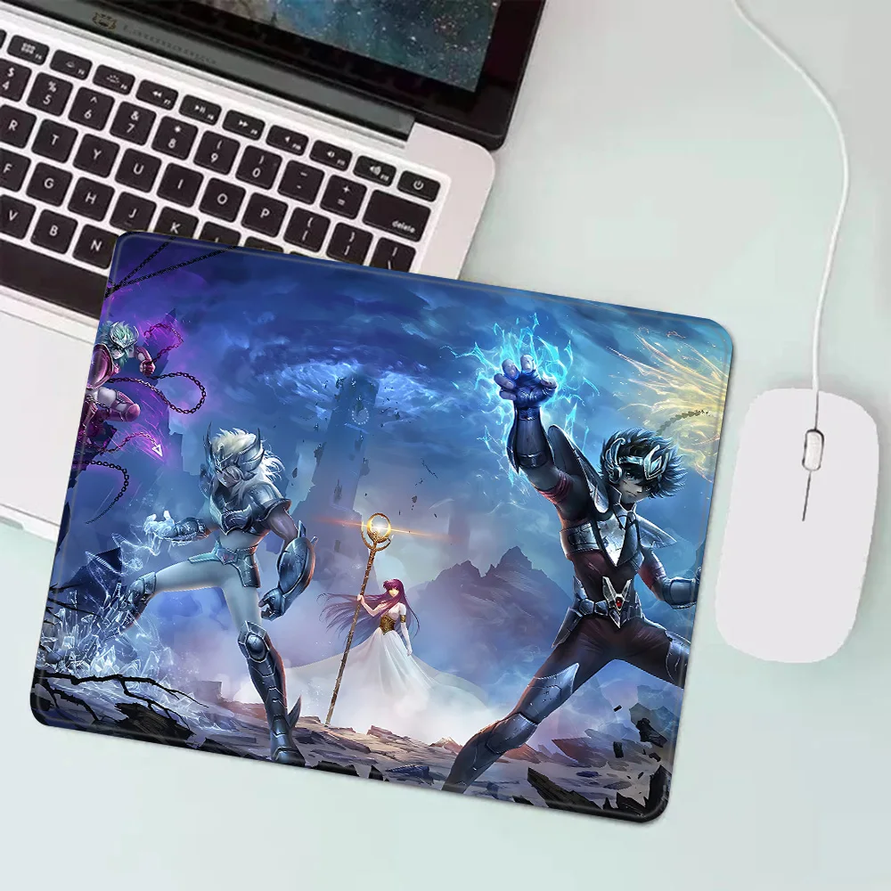 S-Saint Seiya Gaming Mouse Pad XS Small Mousepad For PC Gamer Desktop Decoration Office Mouse Mat Deskmat Rug