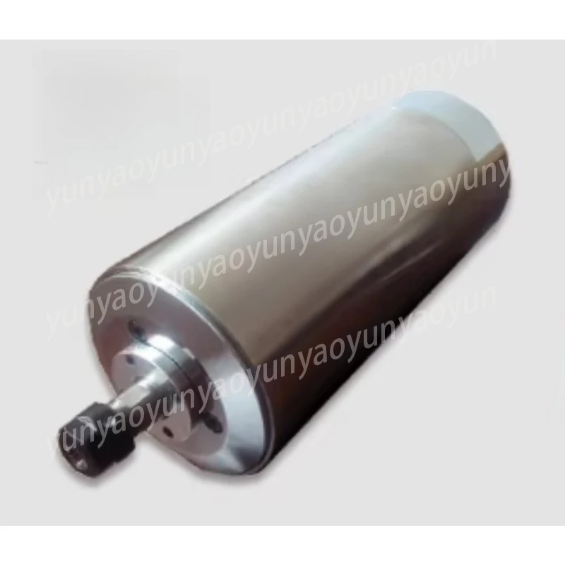 1.5KW Water Cooled Spindle Motor High Speed CNC Router Spindle 188mm Length 3 Bearing Design Milling Cutting Motor