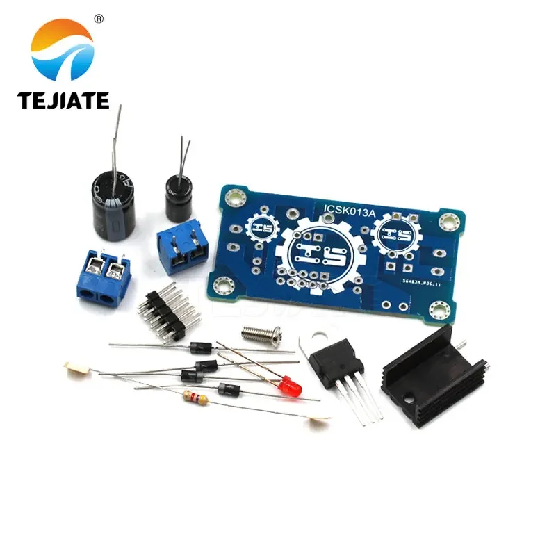 

1 шт. L7805 LM7805 3-контактный модуль регулятора 5 В модульный комплект регулируемой мощности DIY