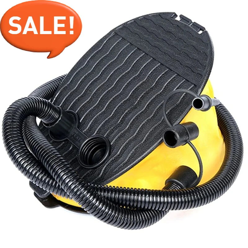 

Многофункциональный ножной воздушный насос — насос высокого давления для лодок/каяков, водяной насос двойного действия