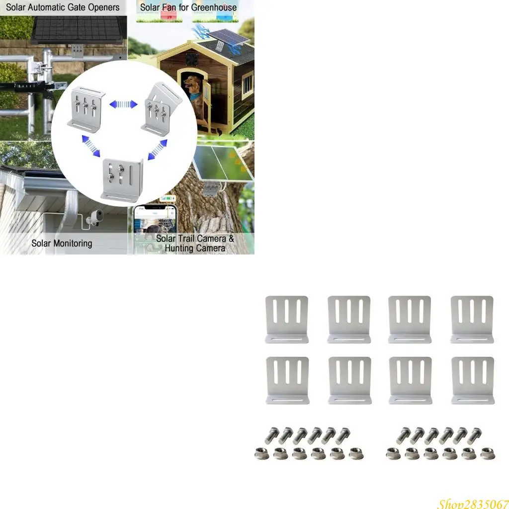 

Регулируемые монтажные кронштейны для панели солнечных батарей с угловыми устойчивыми к коррозии алюминиевыми сплавами для жилых