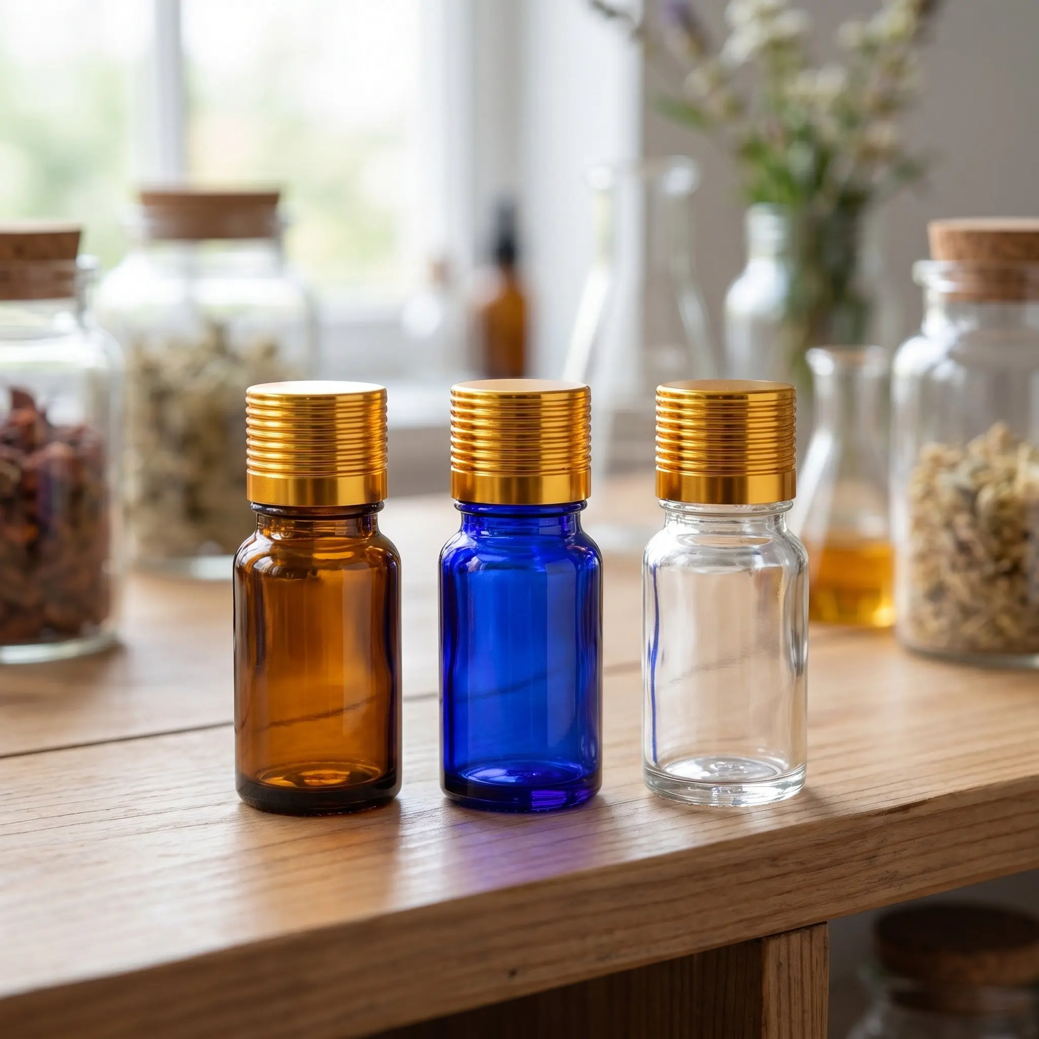Soft Touch Aroma Bottle Caps for Glass Roller Bottles Essential Oil Diffuser Sealing Lids Compatible with 10Ml 15Ml 20Ml view 4