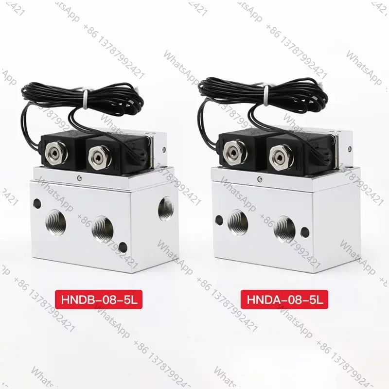 Two-position four-way solenoid valve, HNDA-08-5L HNDA-08-10L HNDB-08-5L HNDB-08-10L special solenoid valve for oxygen