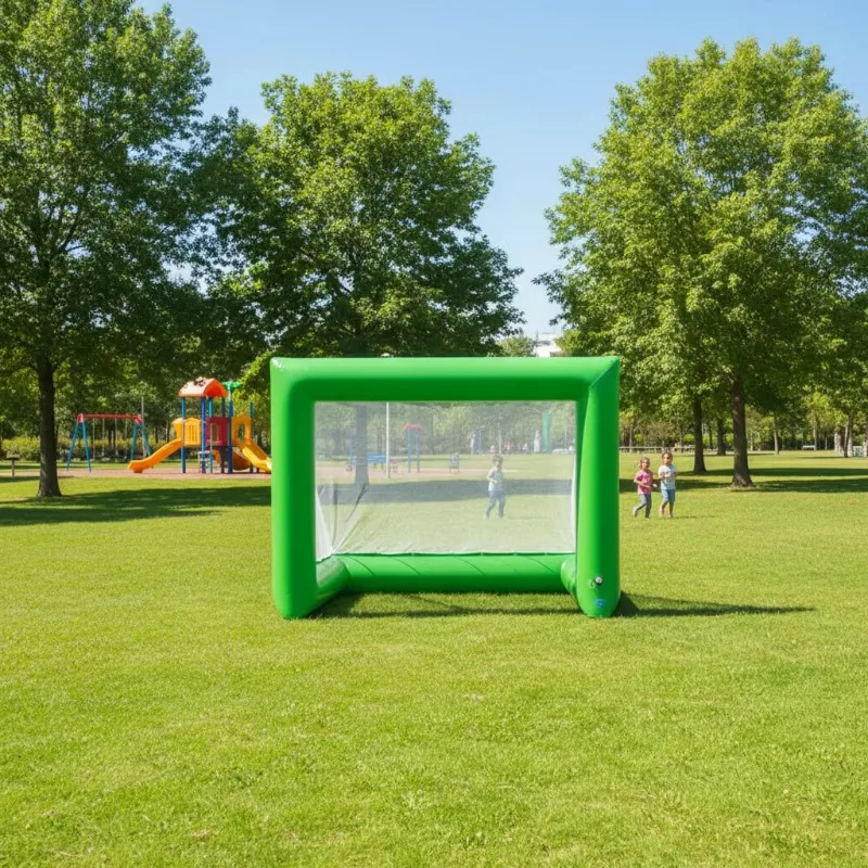 Inflatable Football Goal Portable Outdoor Children's Physical Fun Training Props Material