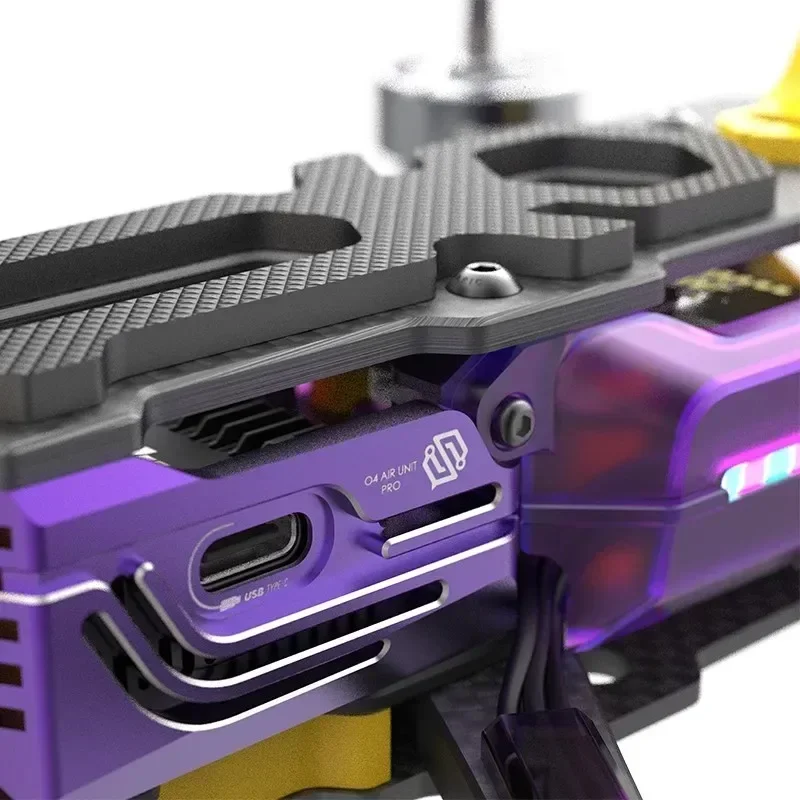 SpeedyBee Mario 5 FPV 5インチドローン、6S-Lipo pro Air Unit DC/XH O4 2306.5 pro 1880KVモーター、F405 V4 55Aスタック、Bee Storm RC搭載