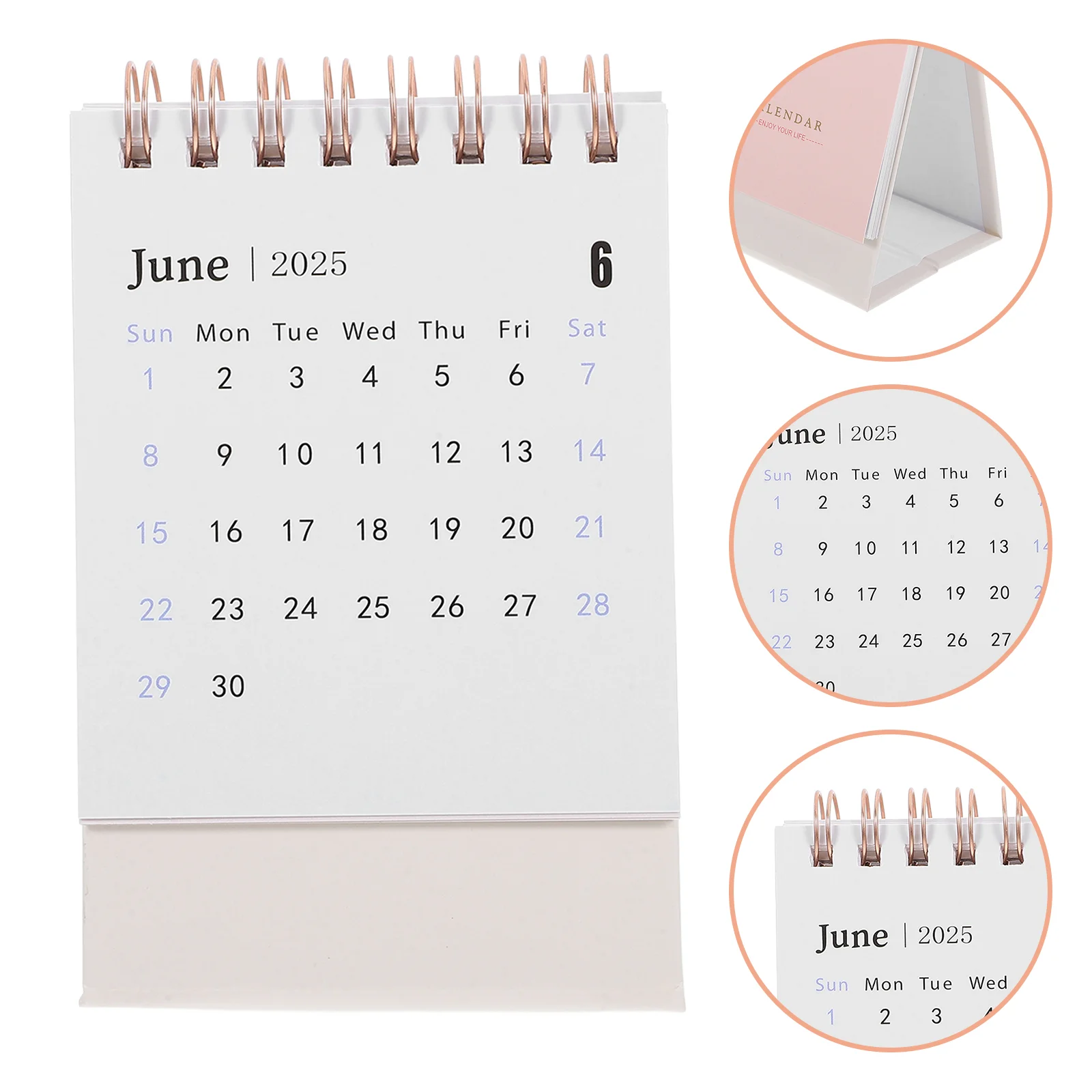 Flip Calendar for Classroom 2025 Desk Decorative Monthly Desktop Pocket Calendars