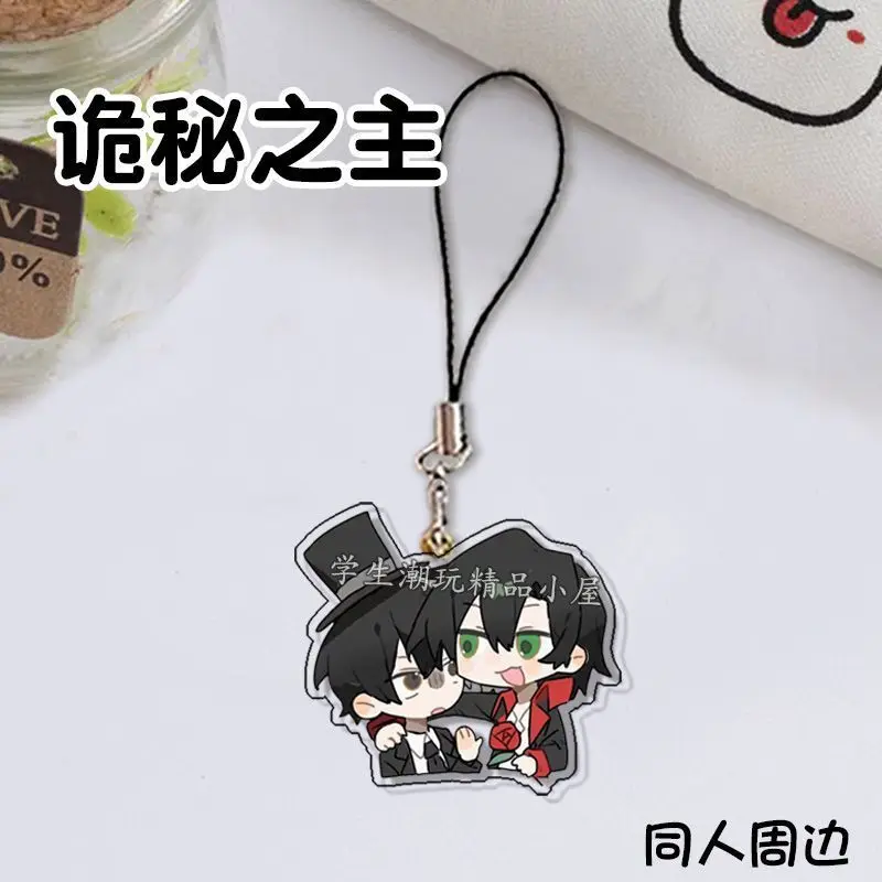 Anime Lord Of Mysteries Phone Rope Chain Klein Moretti Cosplay Backpack Ornament Pendant Birthday Gifts Boys Girls