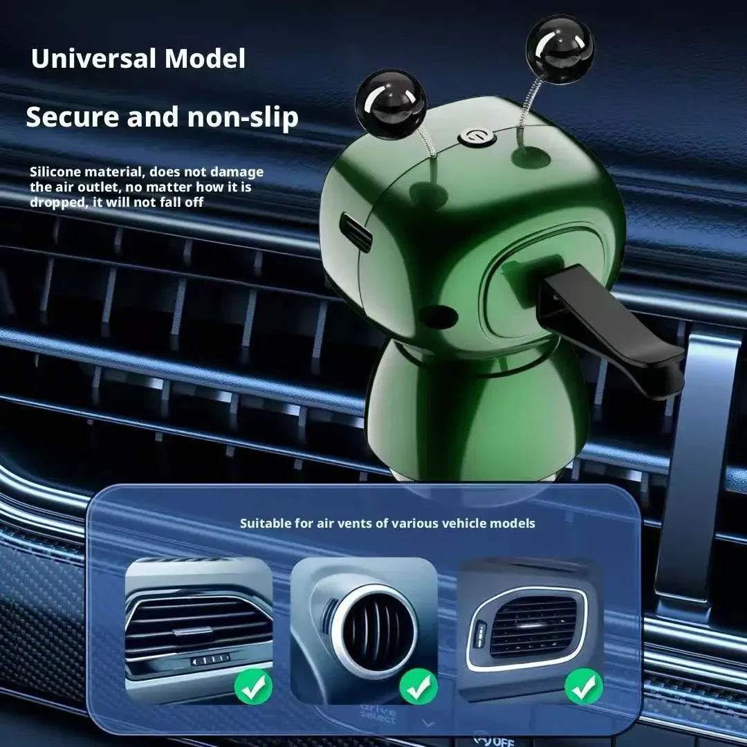 Smart Car Aromatherapy Robot Car Perfume Vehicle Air Purification Humidifier Fully Automatic Car Fragrance Sprayer_voghion.com
