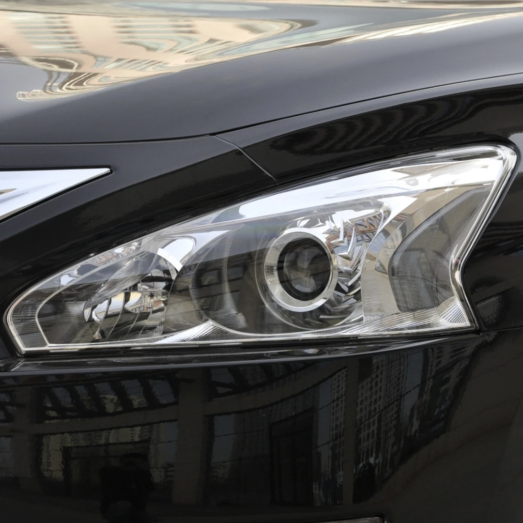 لنيسان Teana 2013 2014 2015 اكسسوارات المصابيح الأمامية مصباح الزجاج استبدال عاكس الضوء الأصلي #2