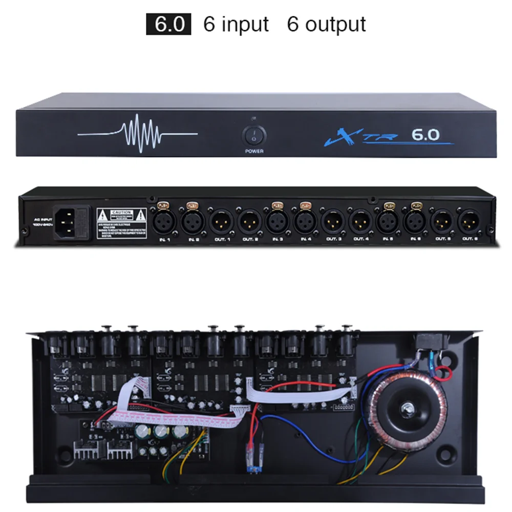 XTR 2.0 XTR 4.0 XTR 6.0 XTR2.0 معالج ذكي احترافي مضاد للعواء نظام الصوت قامع ردود الفعل الإشارة الرقمية