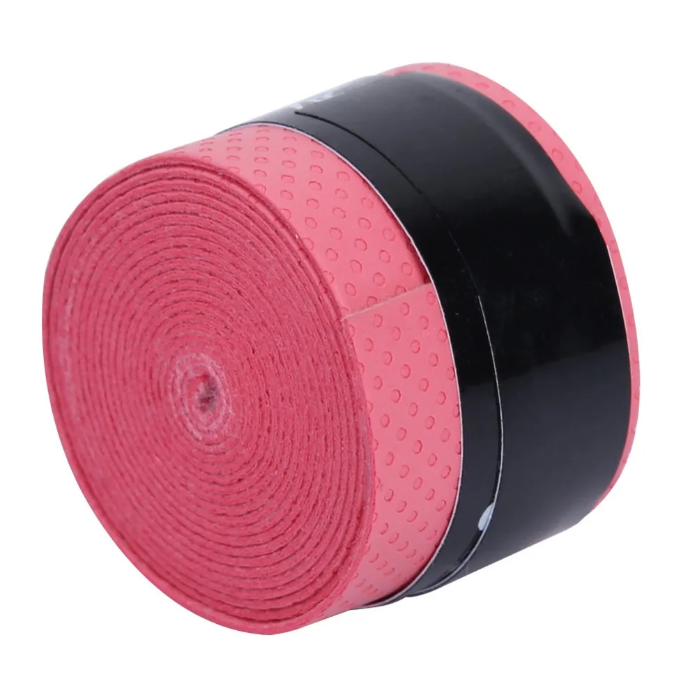 60PCS Anti Slip Badminton Grip Tape Soft Sweat Absorbent Racket Overgrip Shock Absorbent Colorful Tennis Grip Wrap