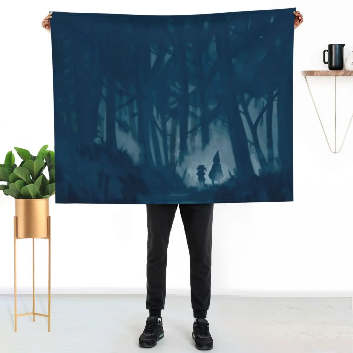 Over the Garden Wall Throw Blanket Beach Bed linens wednesday warm winter Flannels for winter Blankets
