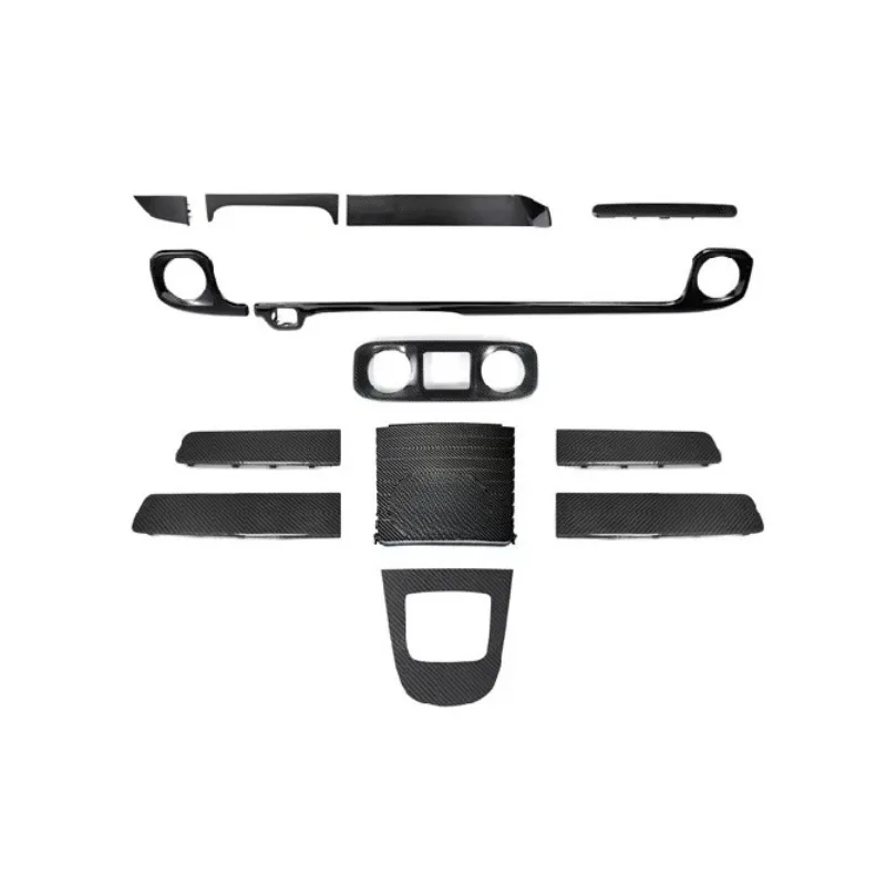 Wholesale High Quality Dry Carbon Interior Trim Kit 13-pcs 10-pcs 3-pcs Set for Benz G Class W465 2025+