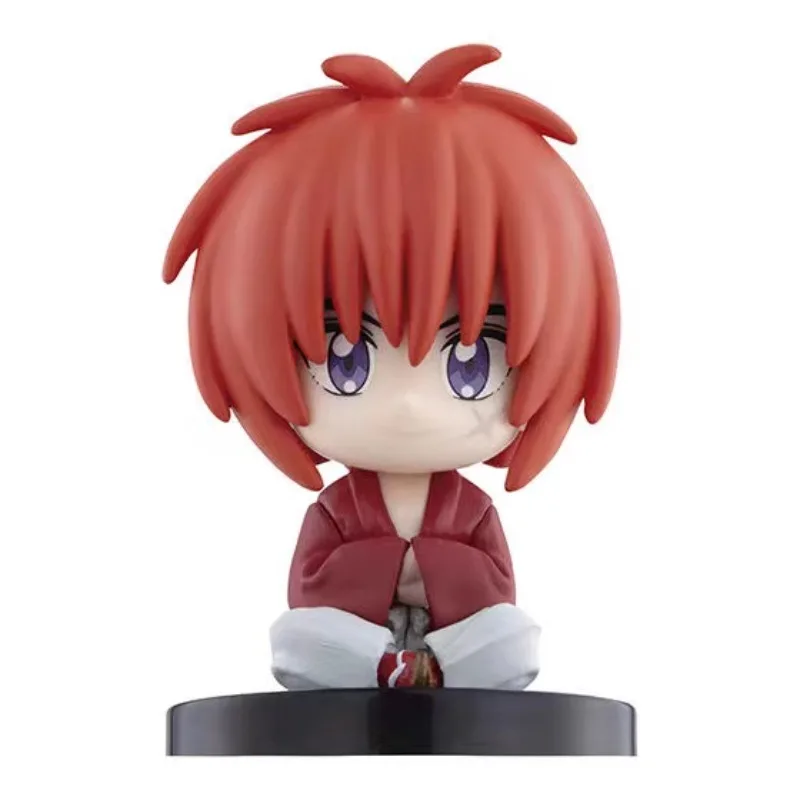 BANDAI Original Gashapon Rurouni Kenshin Anime Figure Saito Hajime Action Figure Toys for Boys Girls Children Birthday Gifts