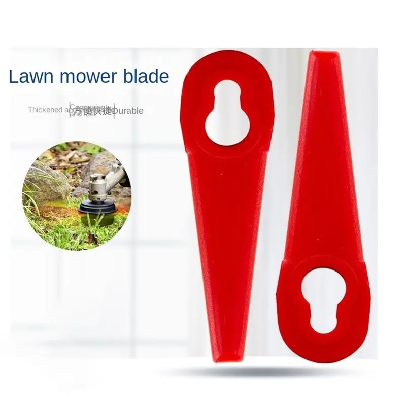 For Ferrex Replacement Blades- 50Pcs Plastic For Grass Trimmer For Aldi 2025 Accessories