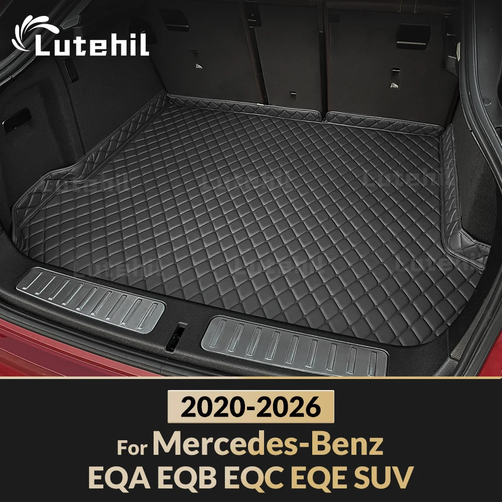 

Коврик в багажник для Mercedes-Benz EQA, EQB (7 мест), EQC, EQE SUV 2020-2026 (25, 24, 23) – Защитный вкладыш, аксессуар для интерьера автомобиля