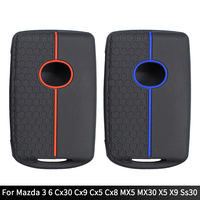 Silicone Car Key Case Holder Key Accessories Keychain Protected Fob For Mazda 3 6 Cx30 Cx9 Cx5 Cx8 MX5 MX30 X5 X9 Ss30