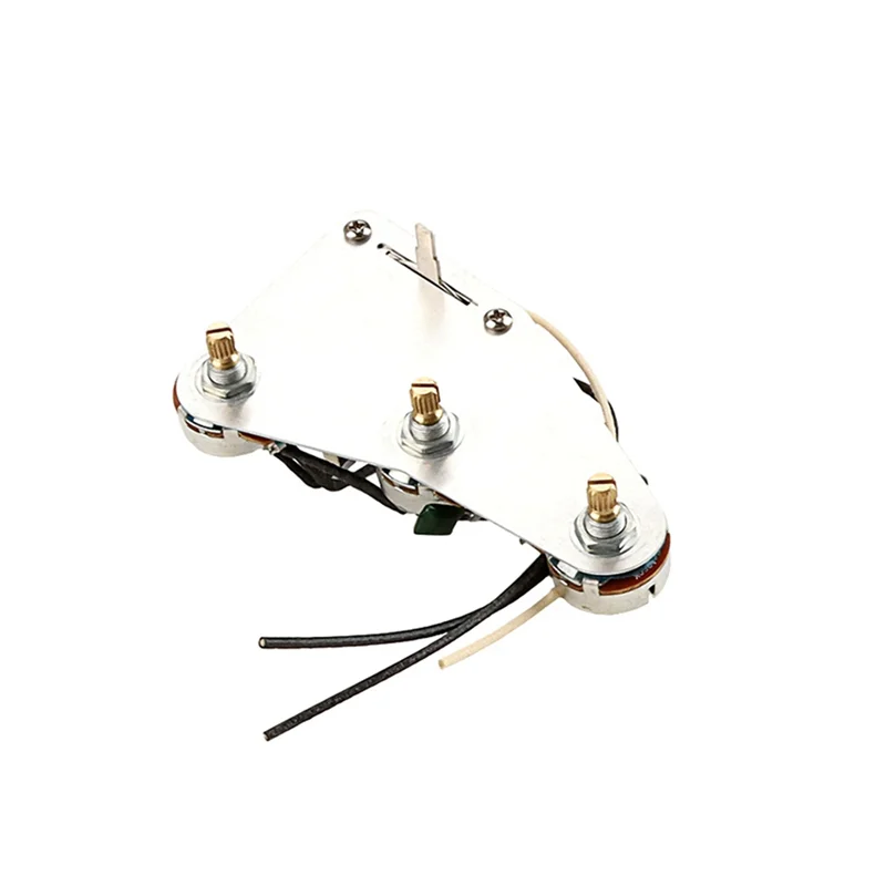 

YHVC-Electric Guitar Wiring Harness 5-Way Converter 250K Pots for ST Guitar Used Prewired Wiring Harness Kit