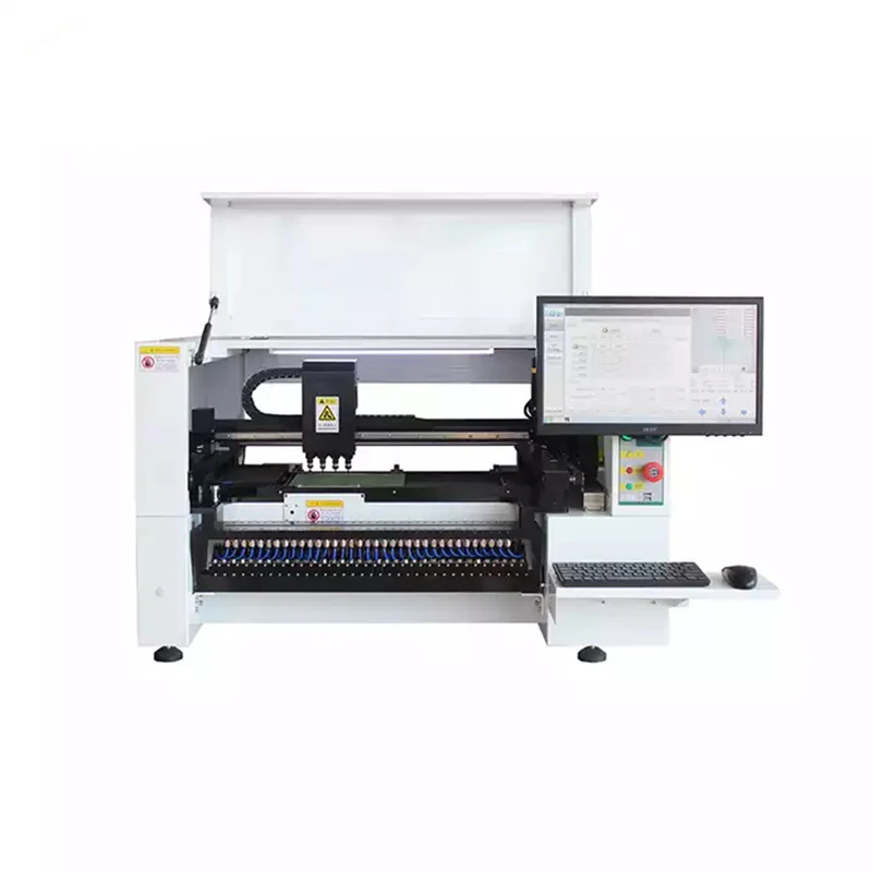 Stock in EU High Quality SMD Pick and Place Robot Machine SMT460S With 64 Feeders 6 Camera+Servo Motor+Guide Screw