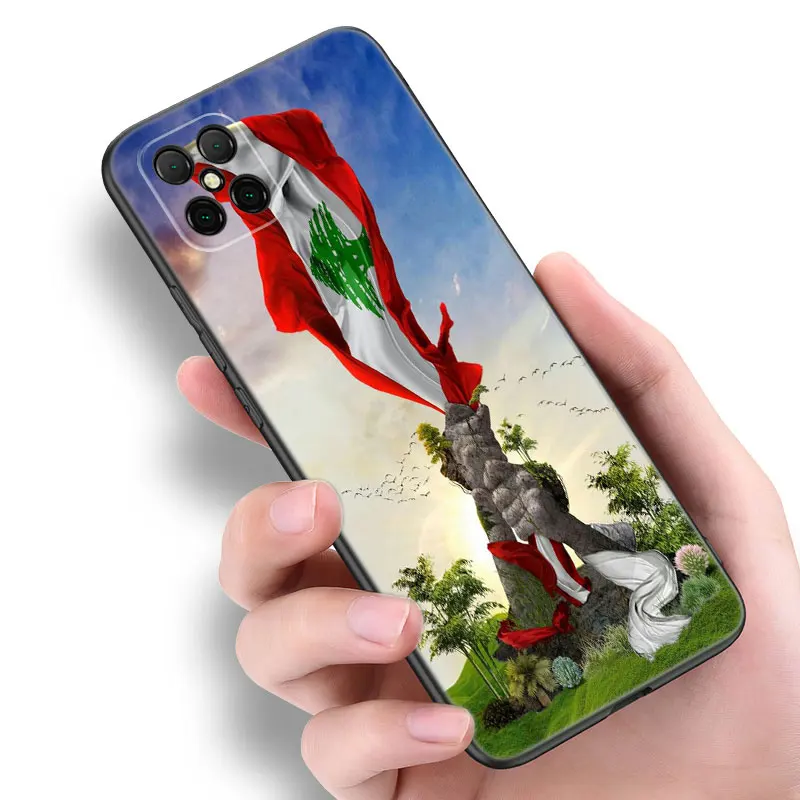 Lebanon Flag Passport Black Phone Case For Huawei Nova 11 12 Ultra 9 10 SE Pro 11E 11i 12i Y70 Plus Y60 Y61 Y71 Y72 Y90 Y91