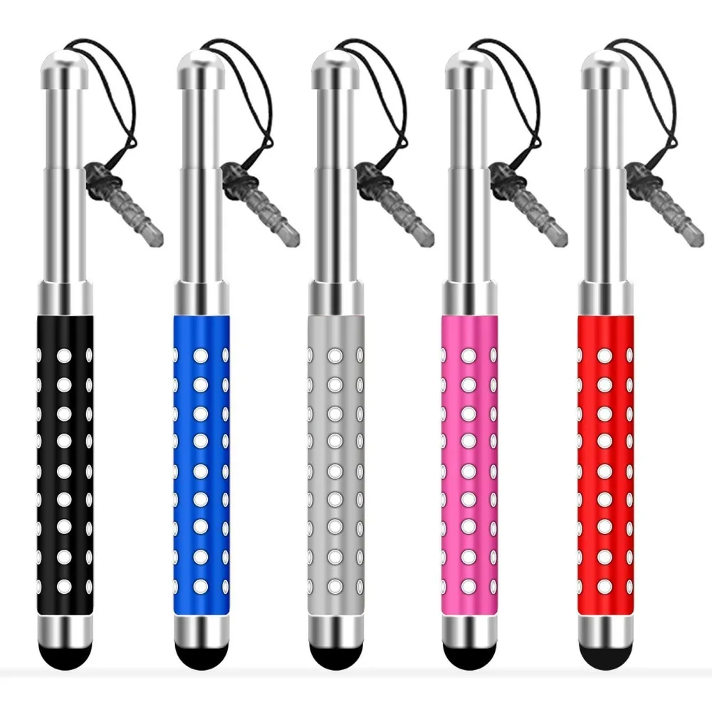Universal Dot Extendable Capacitive Touch Screen Stylus Pen for Mobiles Tablet PC for IPad