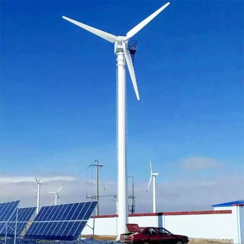 5-100kW Industrial Wind Power Generator 220V/380V Horizontal Axis Wind Turbine, Renewable Energy System, Efficient Power