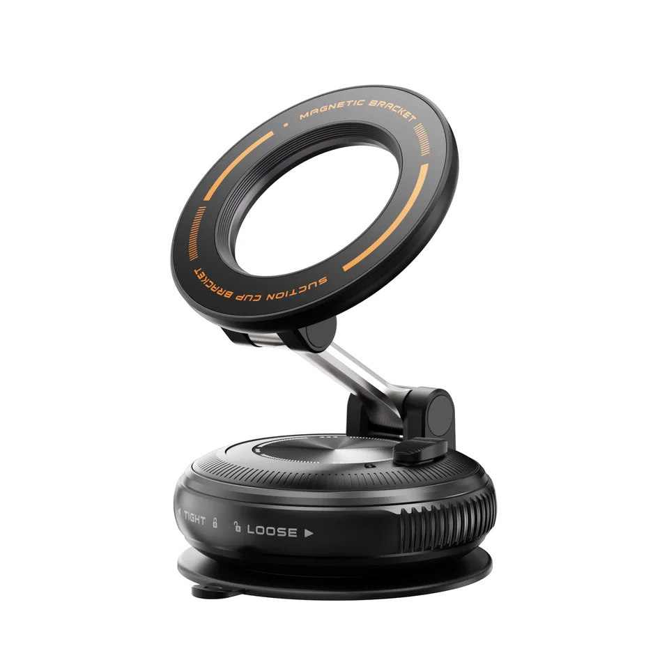 Soporte magnético de vacío para auto, N52, plegable, rotación de 720 grados, montaje para navegación GPS en tablero, para iPhone Android