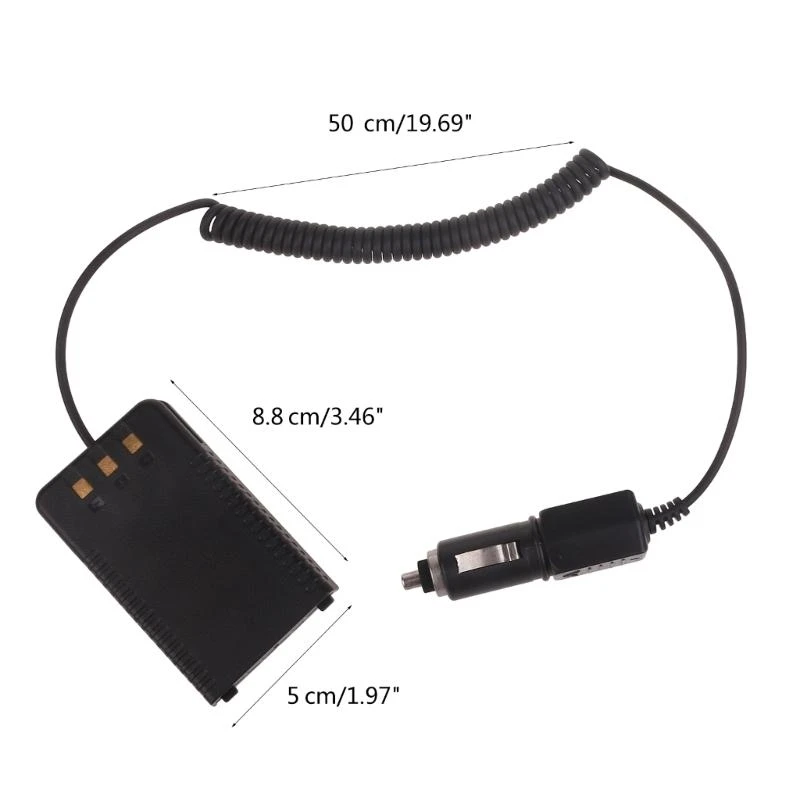 62KA Lekkie SBR 25LI SBR Adapter mocy dla FT65R FT-25 FT-65 Dwukierunkowe radia