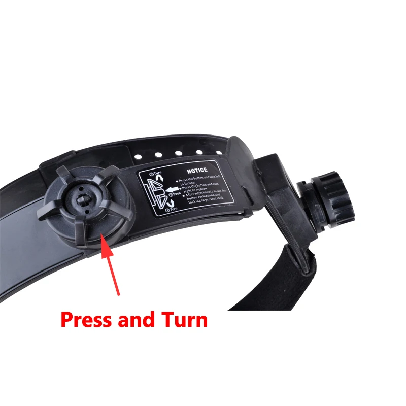 Adjustable ABS Helmet Head Gear Harness Rachet Welding Mask Face Shields Headband Shipping Free