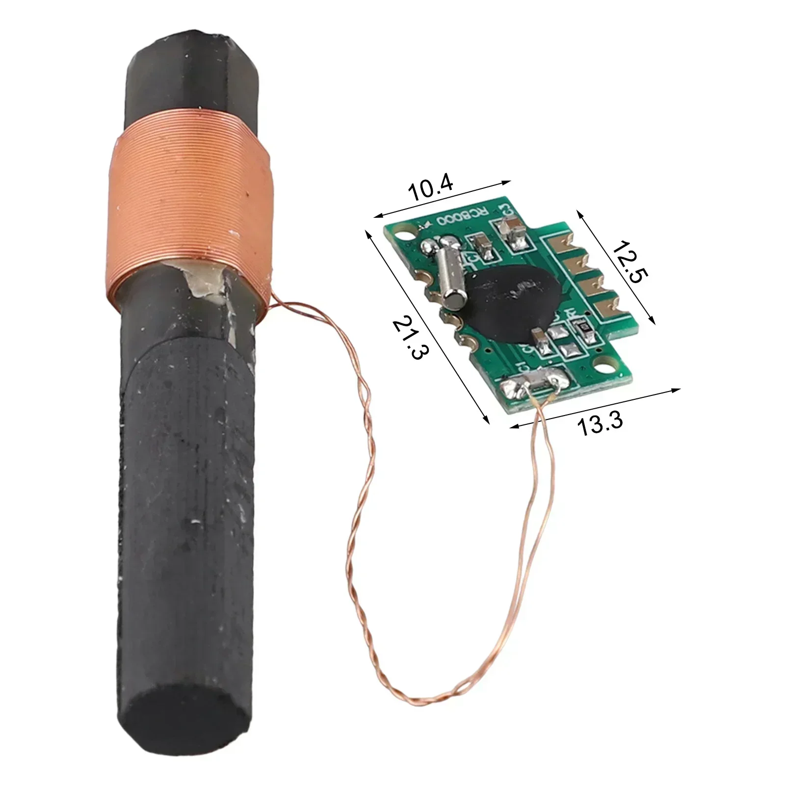 DCF 77.5KHz Single Frequency Radio Antenna RCC Module Clock Receiver Module For Test Measurement Tool Accessory