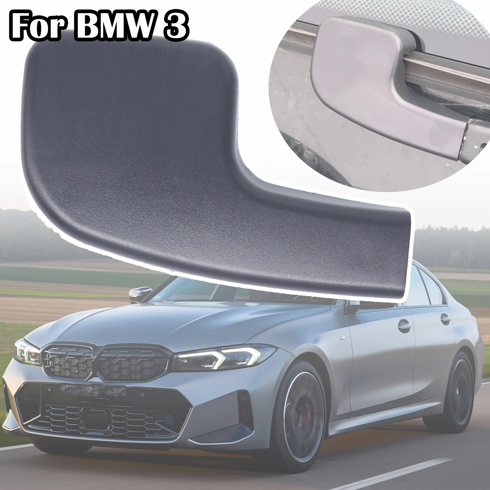 

For BMW 3 E92 Coupe 320d 320i 325i 330d 335i 318i 330xd 335xi Front Windscreen Wiper Arm Nut Rocker Cap Bolt Cover 2007 - 2013