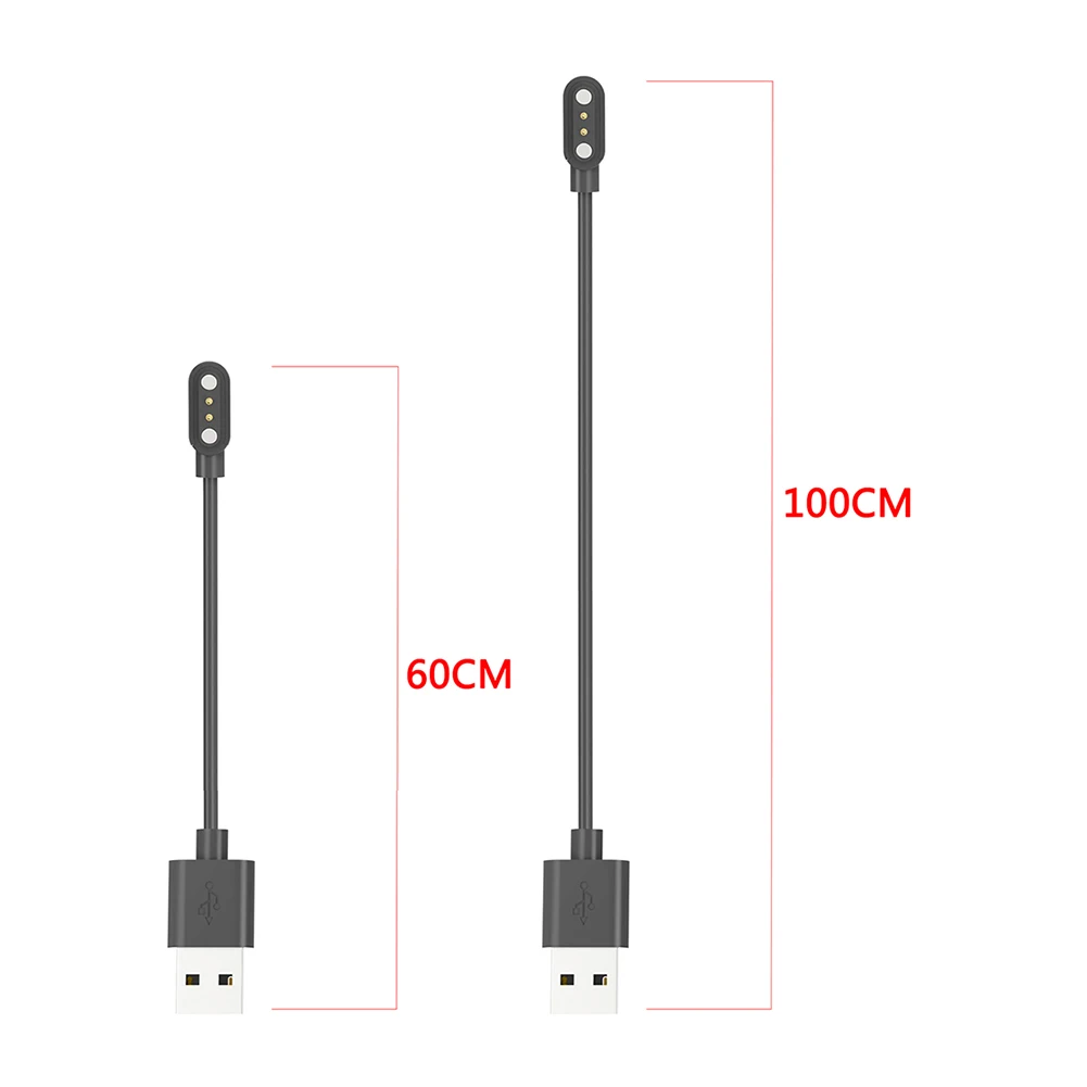 

Магнитный адаптер для зарядки часов, безопасный USB-кабель для зарядки смарт-часов, аксессуары для HAYLOU Watch 2 Pro (LS02 Pro)/Solar Lite