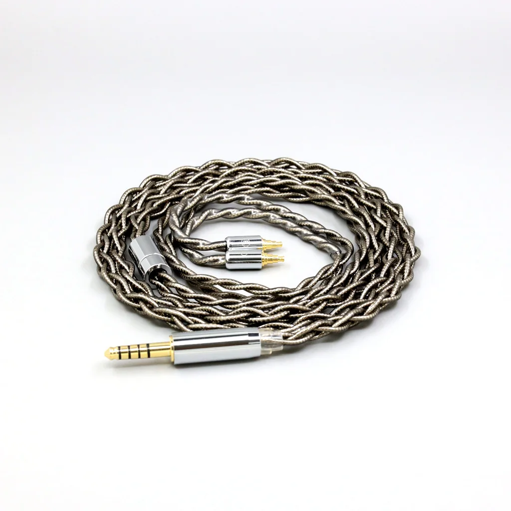 99% чистое серебро, плаладия + графеновое золото, экранирующий кабель для наушников для Sennheiser IE40 Pro IE40pro, 4-жильный LN008214
