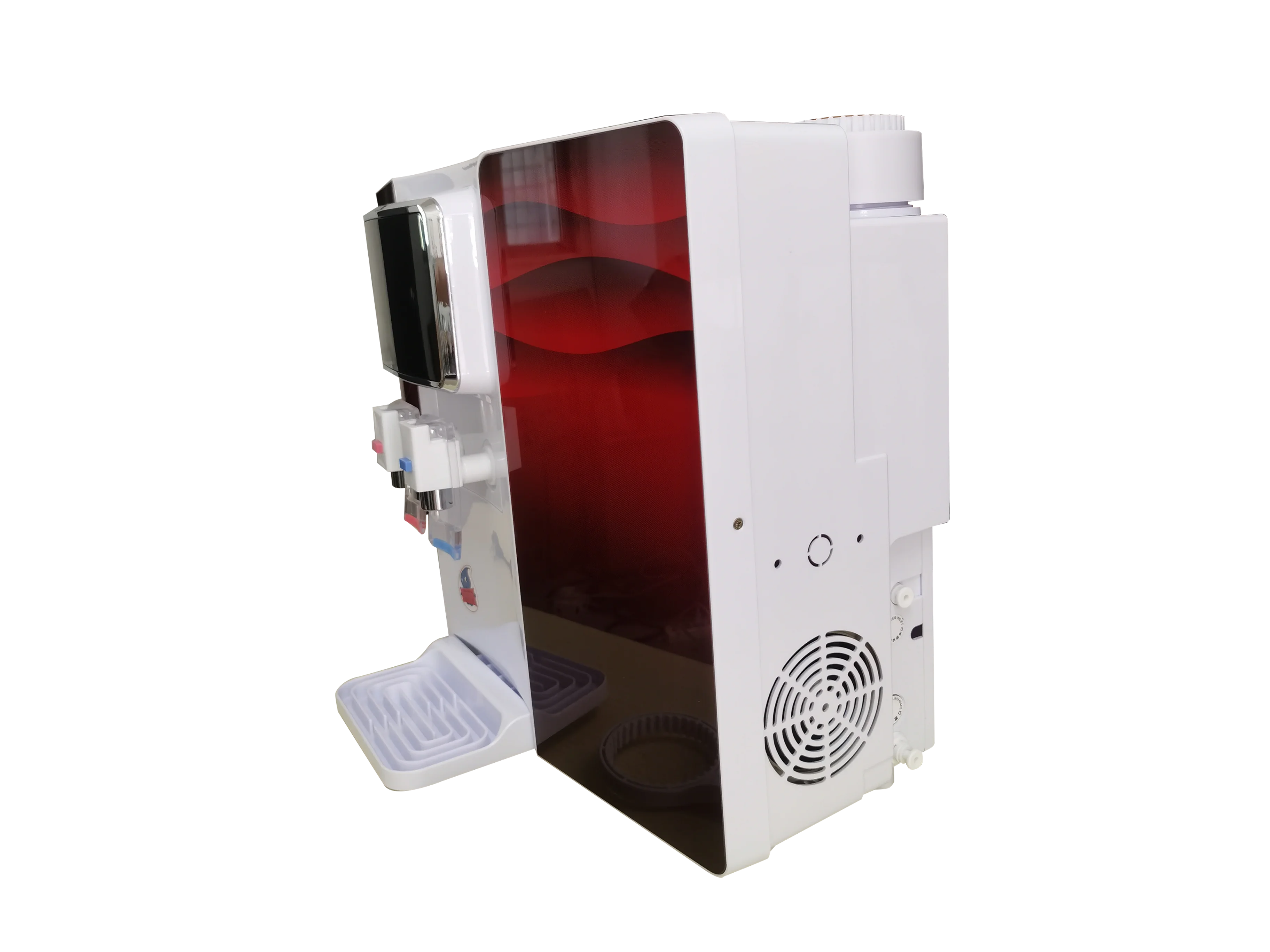 Factory Sale 5 Stages Desk Top RO Cabinet Carbonated Water Filling Machine Reverse Osmosis Hot Cold Water Dispenser Purifier