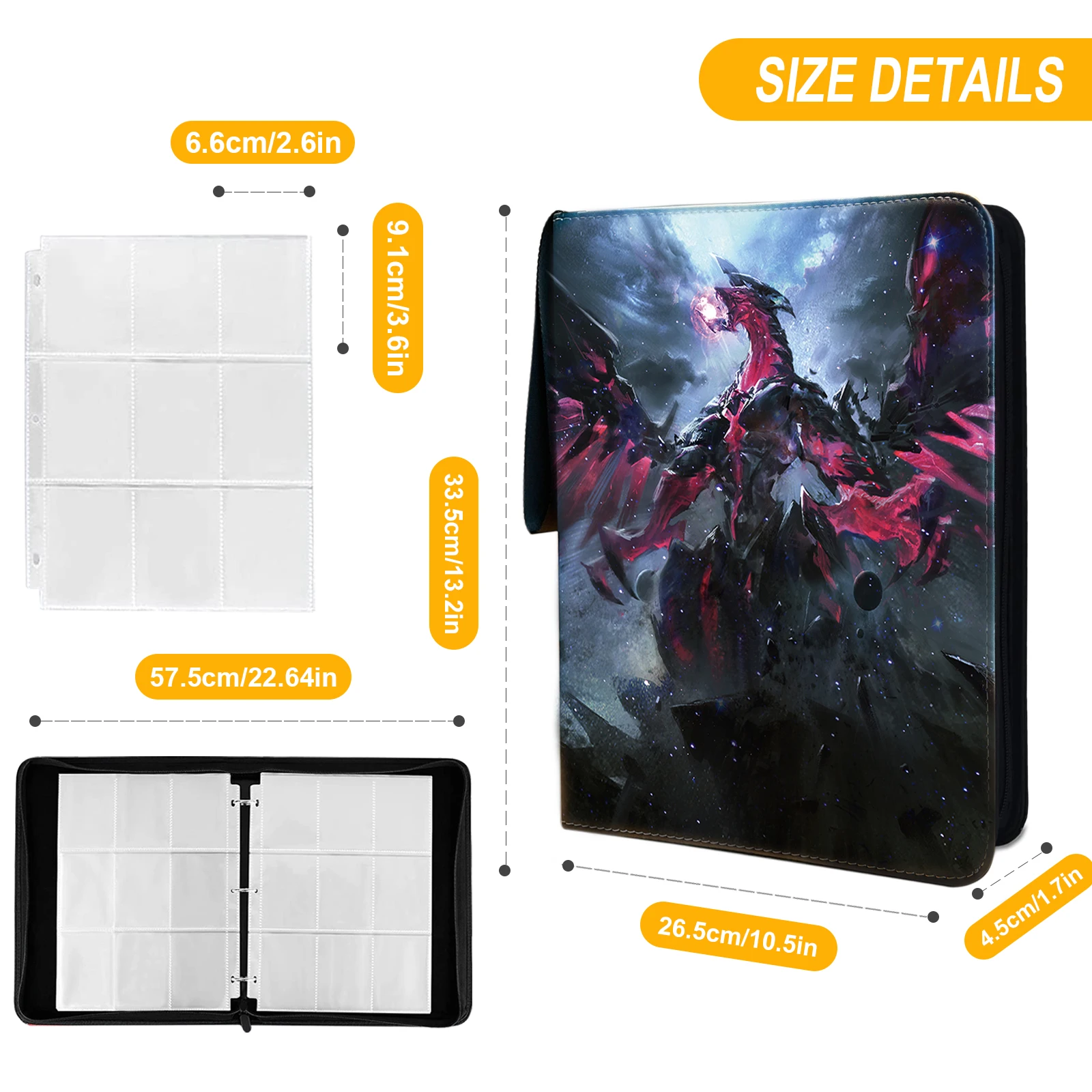 Carpeta para Cartas de Yugioh, - Trading Card Binder reseña y precio
