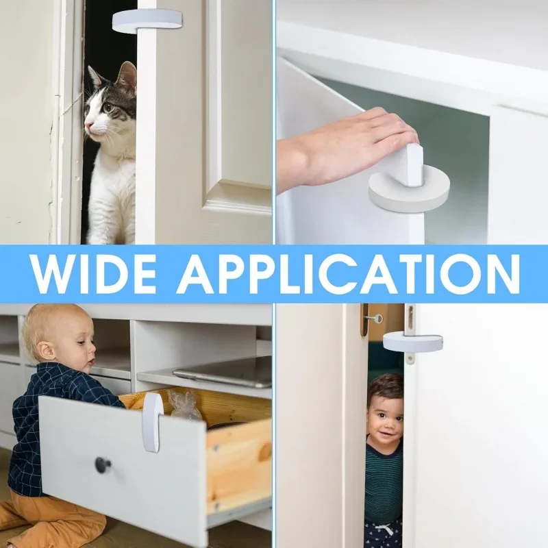 6Pcs Baby Safety Door Stopper Newborn Furniture Protector Anti-pinch Hand Child Lock Finger Pinch Guard Proof Door Slam Stopper image 6