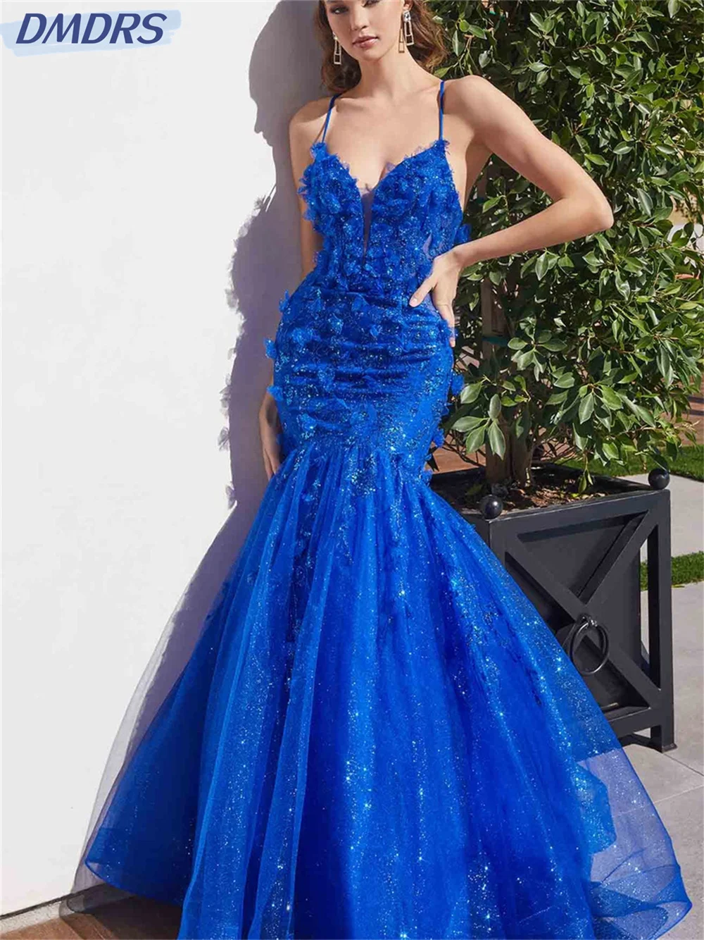 Sexy V-neck Evening Dress Customized 2025 Elegant fishtail Gown Simple Modest Floor-length A-line Gowns Vestidos De Novia