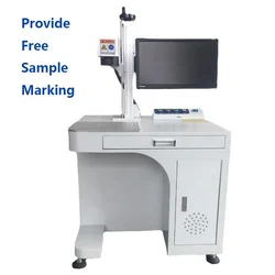 Portable Small Fiber Laser Marker 20w 30w 50w 100w Max Raycus Jpt Cnc Desktop Color Fiber Laser Marking Machine For Metal