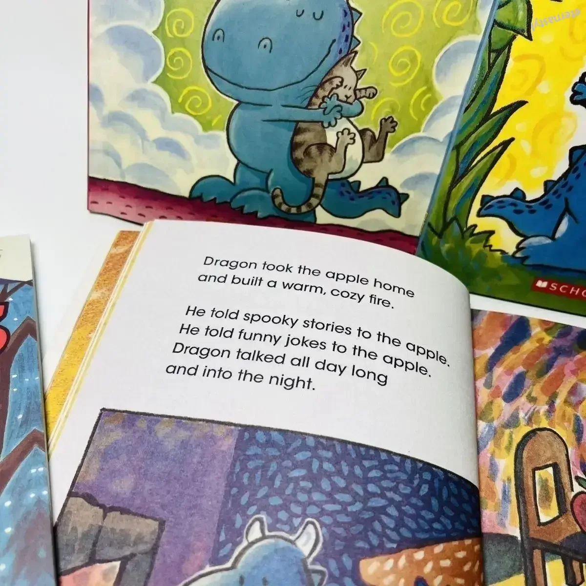 ファット恐竜 5 巻 DragonTales 英語幼児教育ストーリーブック 子供用 difuya