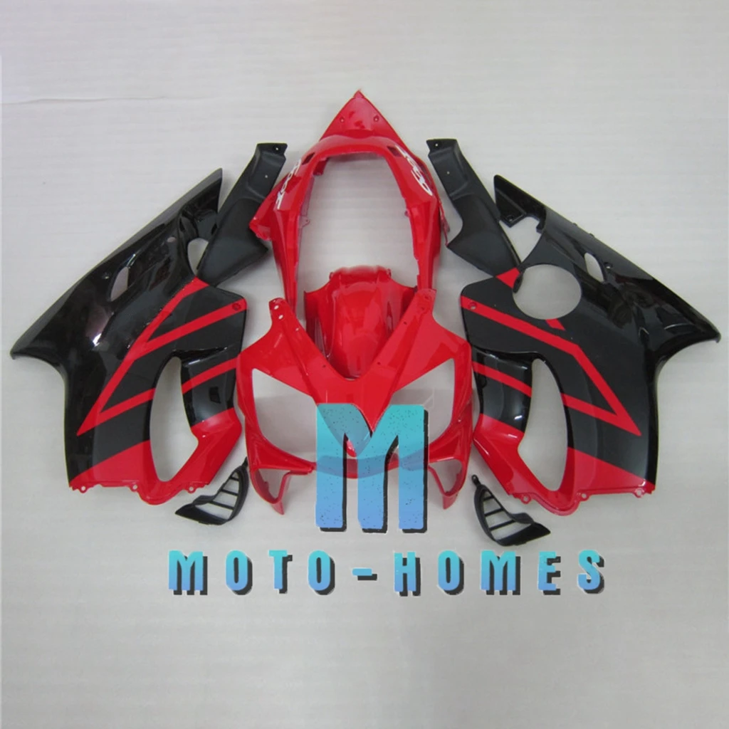 100% Fit Injection Fairings Set for CBR600 CBR 600 F4i 04 05 06 07 2004 2005 2006 2007 Red Black Motorcycle Accessories