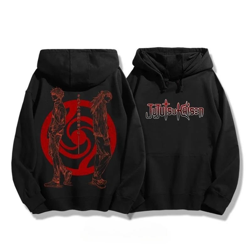 

2025 Jujutsu Kaisen Hoodie, Gojo Satsuya, Anime Merchandise, Japanese 2D Hooded Jacket for Men and Women, Long-sleeved, Trendy