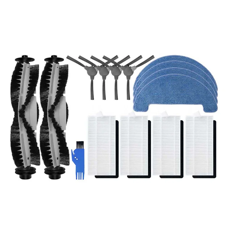 Aksesori Suku Cadang Bantalan Pel Filter Hepa Sikat Sisi Utama untuk Penyedot Debu Robot Venga VG RVC 3000-A77G