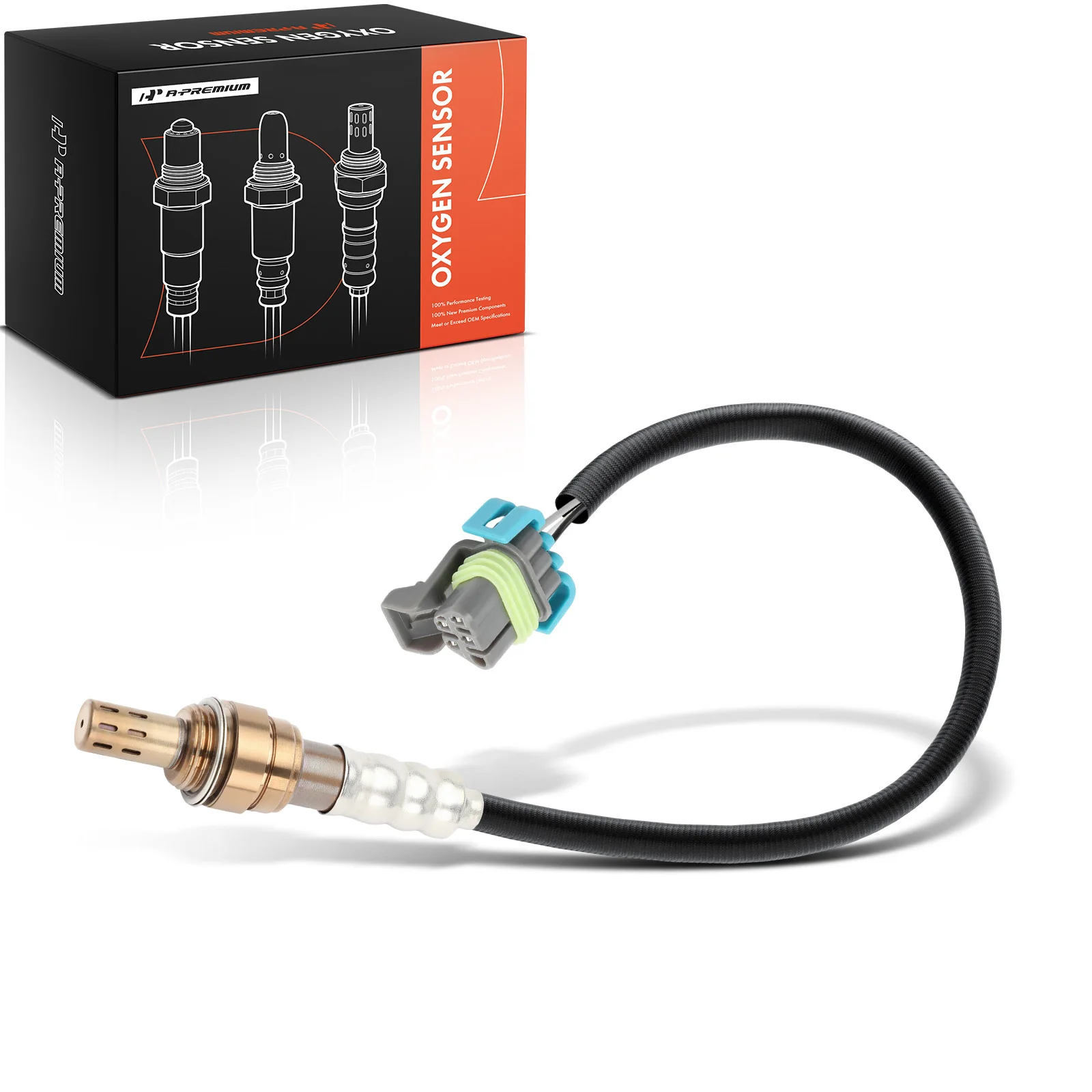 A-Premium Downstream O2 Oxygen Sensor for Chevrolet Equinox 2010-2017 Malibu 2008-2012 GMC Terrain 2010-2017 Acadia 2007-2008