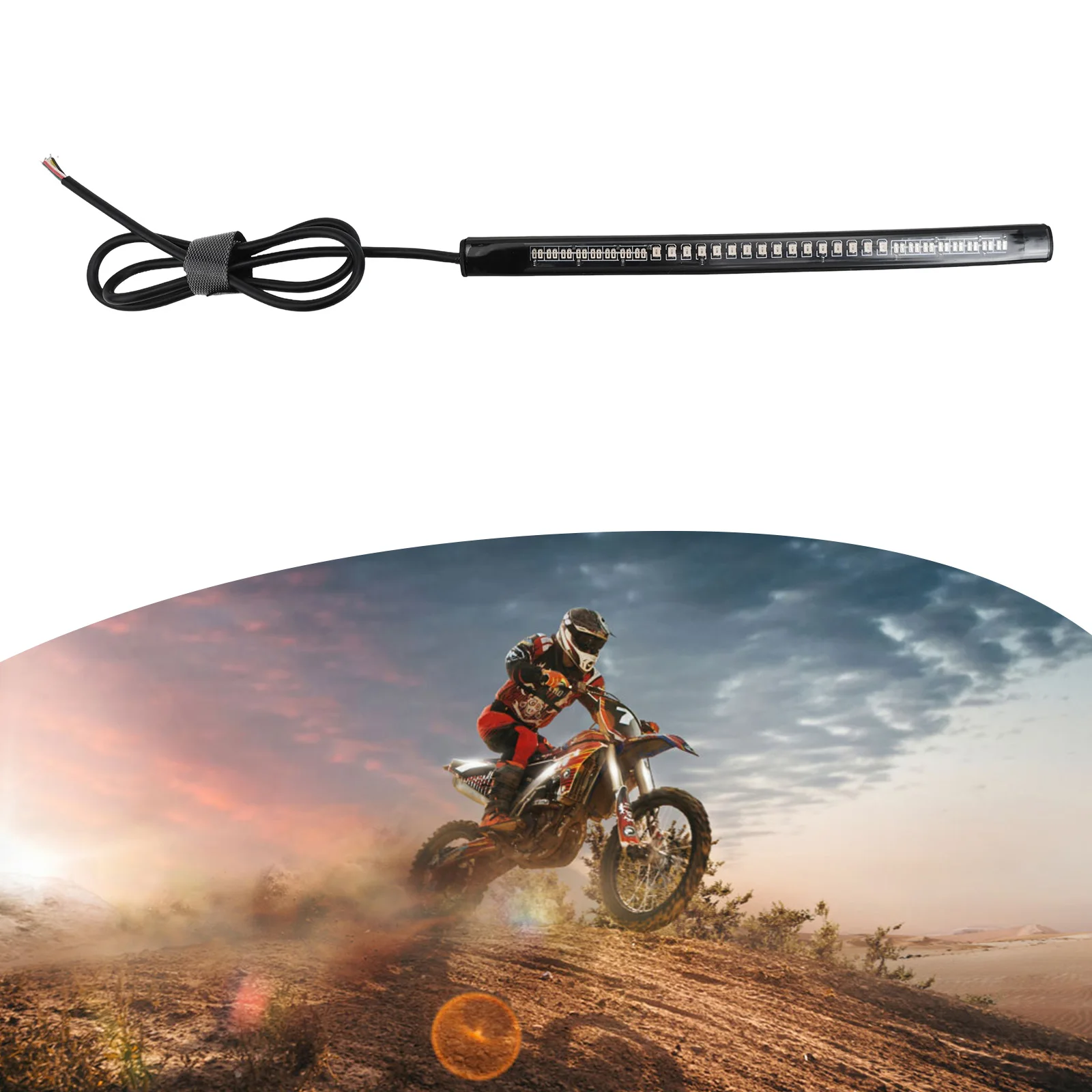 Tail Lights Turn Signal Light Led Motorcycle Led Brake Leds Rear 48 Leds Turn Signal Motorcycle Easy To Install